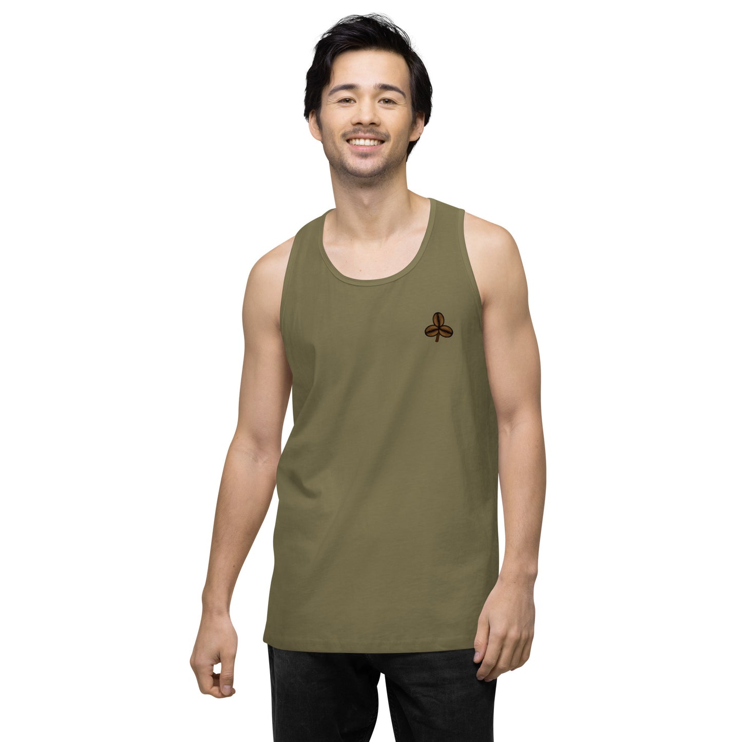 Coffee Clover Men’s Tank Top