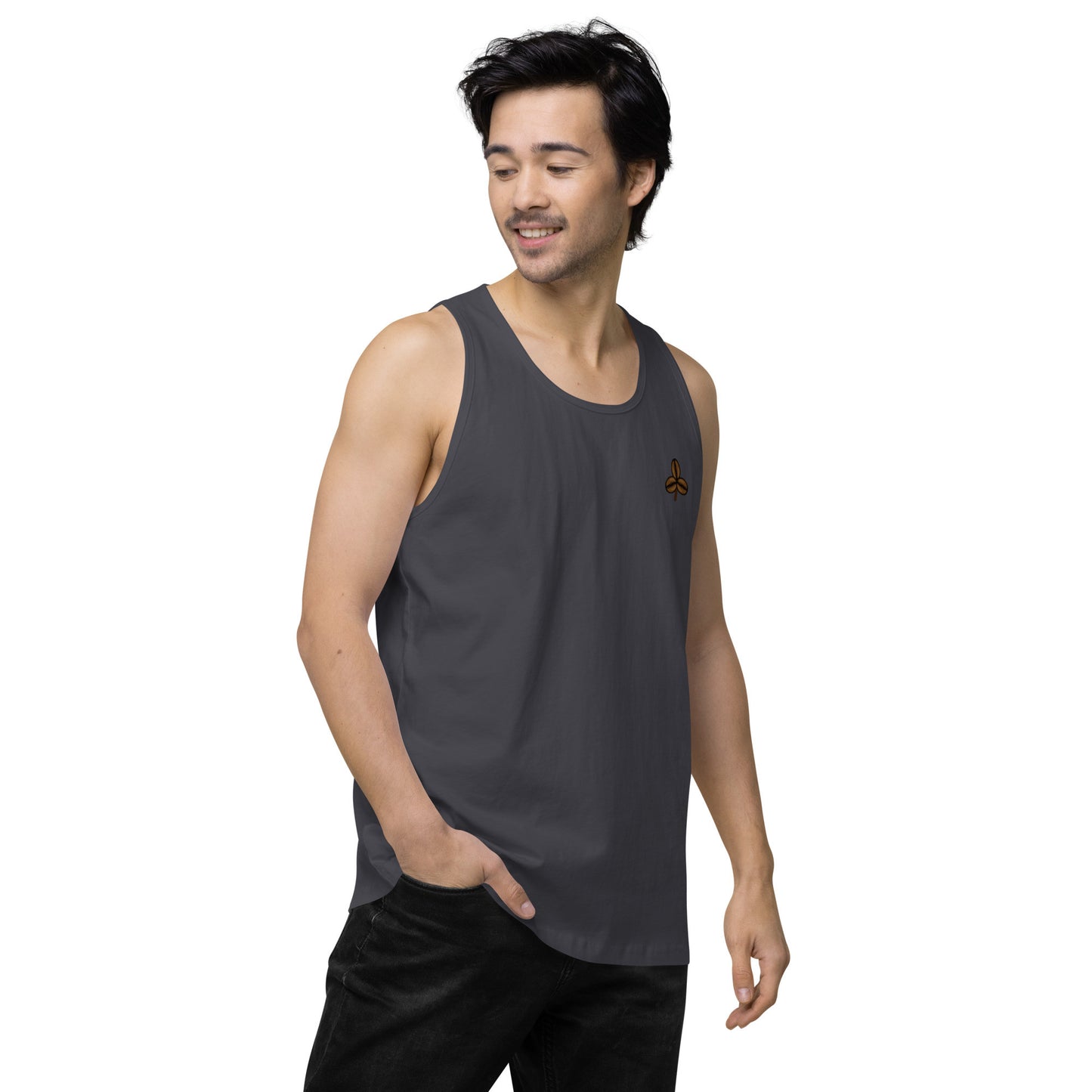 Coffee Clover Men’s Tank Top