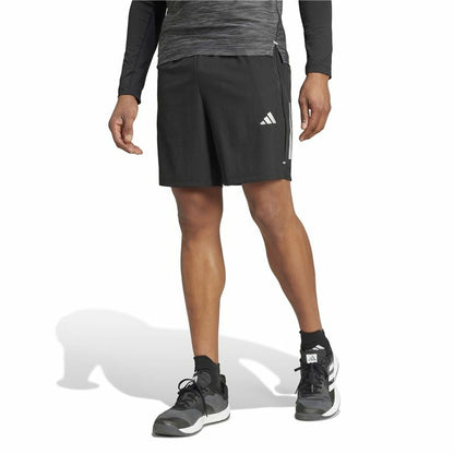 Men's Sports Shorts Adidas Gym+ 3 Bandas Woven Black