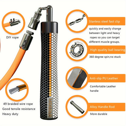 High-Performance Adjustable Fitness Speed Skipping Rope