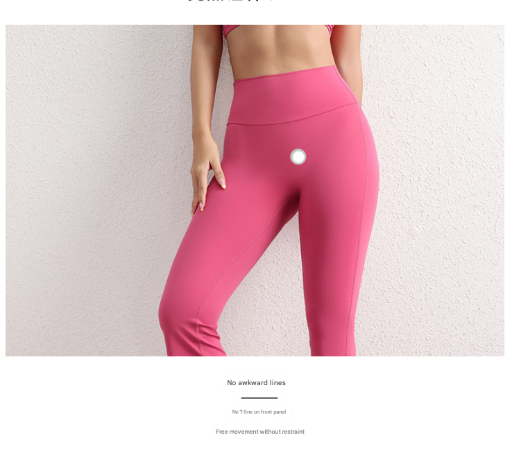 NNEDSZ XL Grey High Waist Flare Yoga Pants - Women's Bootcut Leggings - Peach Lift, Quick Dry, Workout & Fitness Pants-3