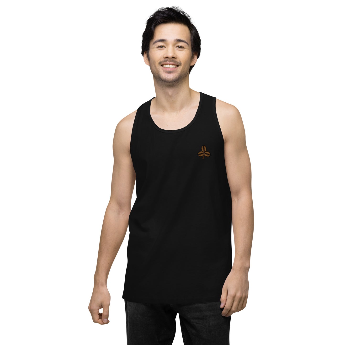 Coffee Clover Men’s Tank Top
