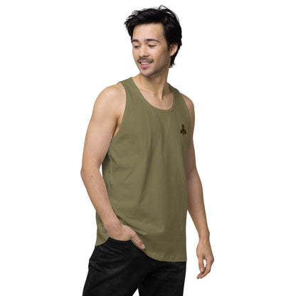 Coffee Clover Men’s Tank Top
