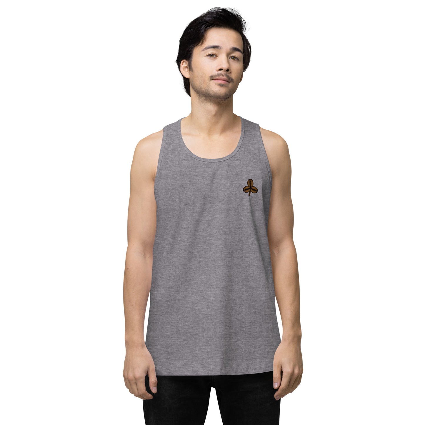 Coffee Clover Men’s Tank Top