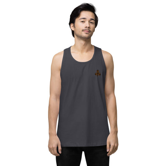 Coffee Clover Men’s Tank Top