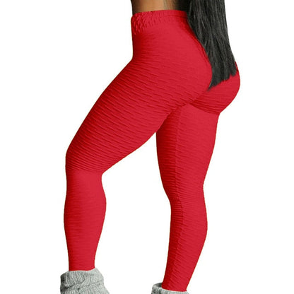 Women Butt  Yoga Pants Sexy Seamless Fitness Sport Leggings Tummy Control Gym High Waist Solid Compression Tights